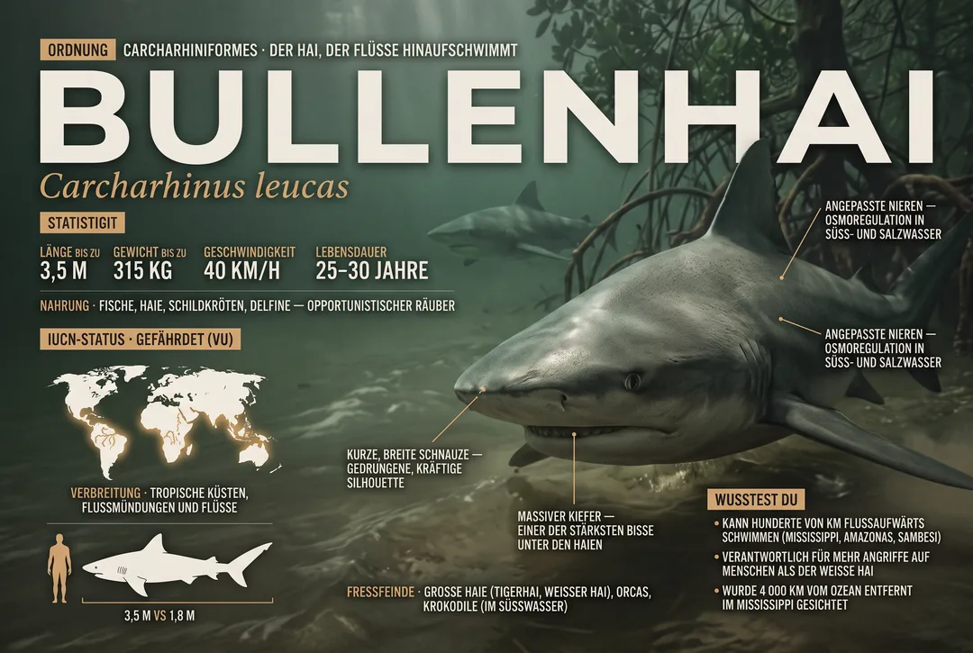 Bullenhai (Carcharhinus leucas)