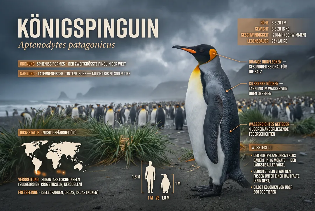 Königspinguin (Aptenodytes patagonicus)