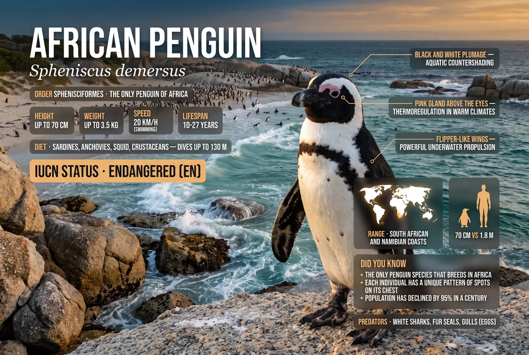 African Penguin (Spheniscus demersus)