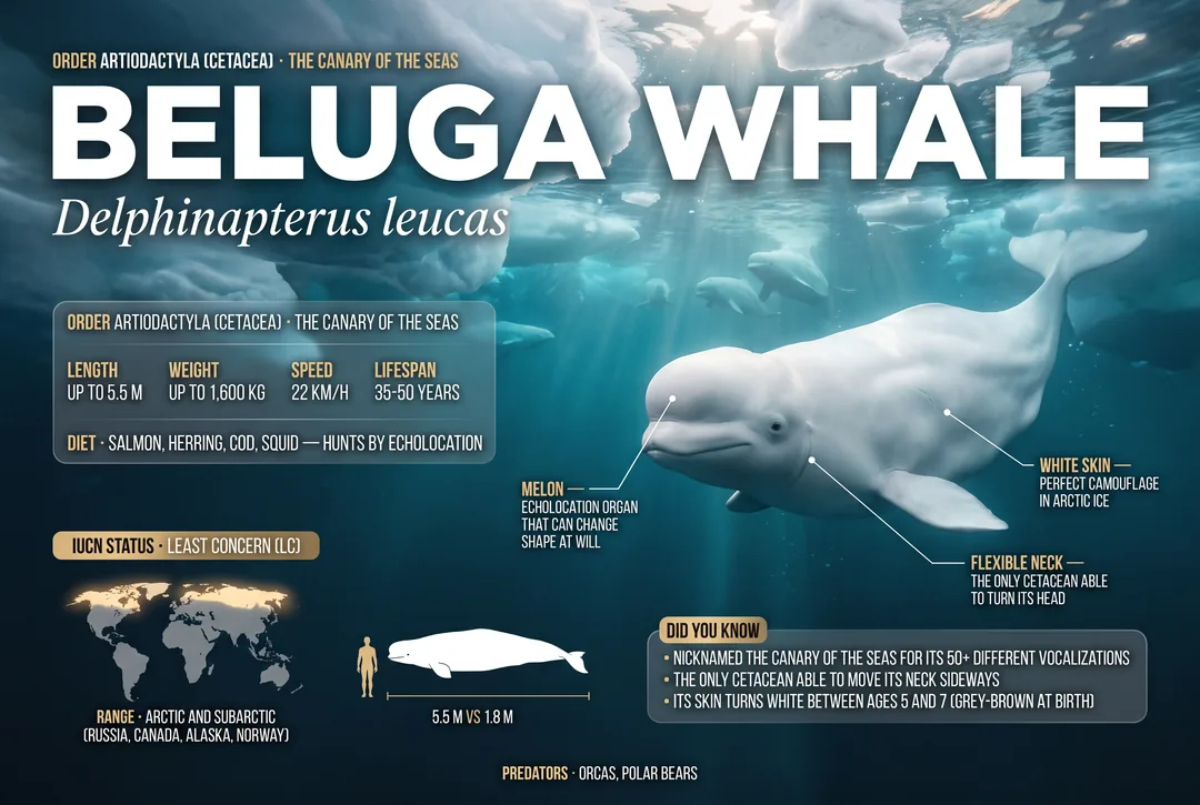 Beluga Whale (Delphinapterus leucas)