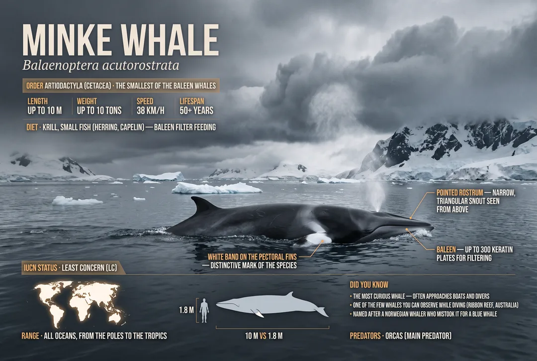 Minke Whale (Balaenoptera acutorostrata)