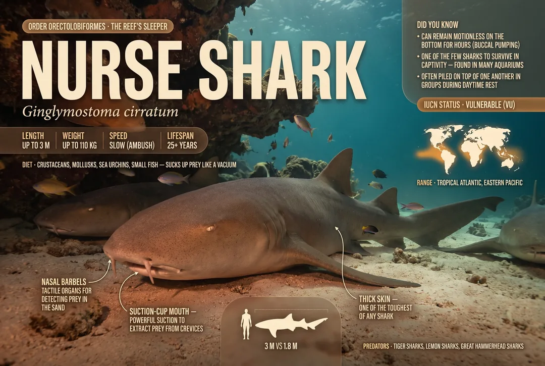 Nurse Shark (Ginglymostoma cirratum)