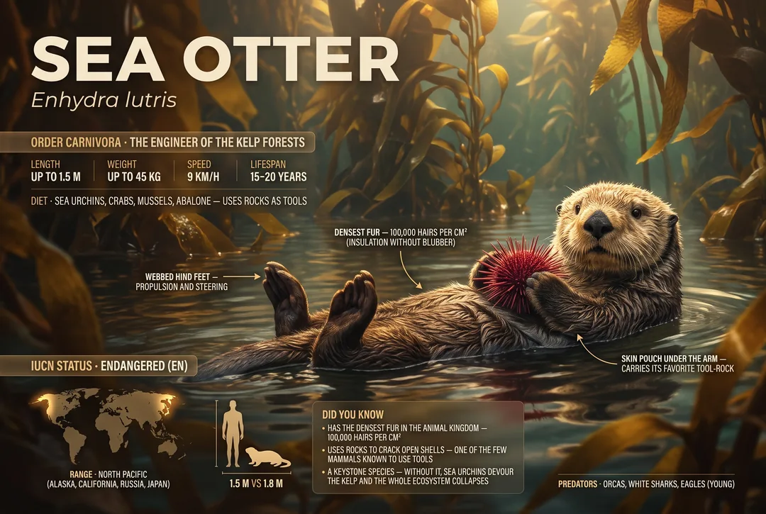 Sea Otter (Enhydra lutris)