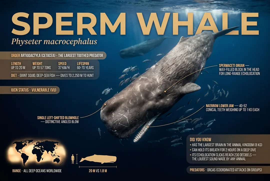 Sperm Whale (Physeter macrocephalus)