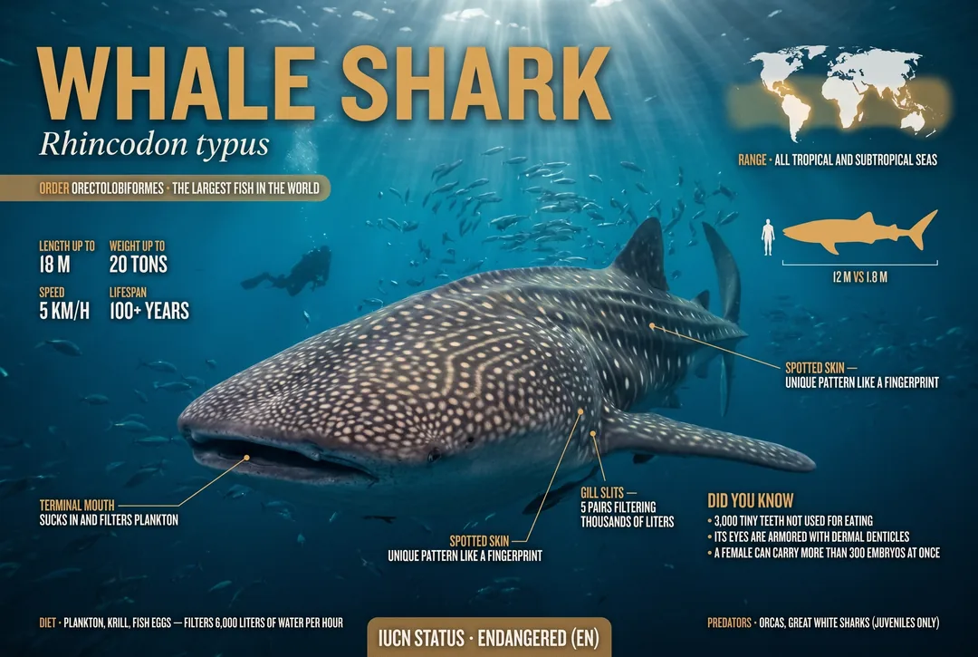 Whale Shark (Rhincodon typus)