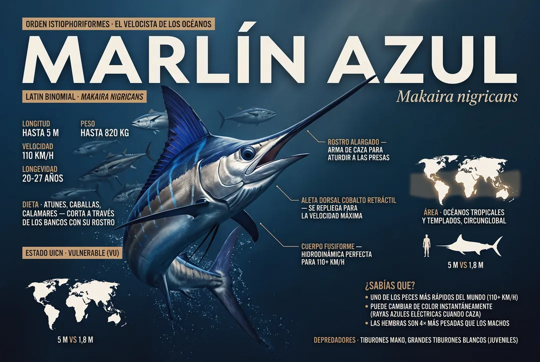 Marlin azul (Makaira nigricans)