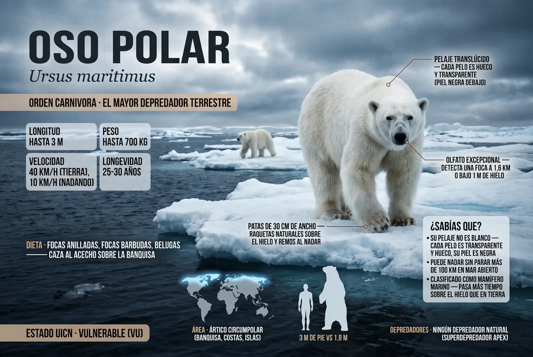 Oso polar (Ursus maritimus)