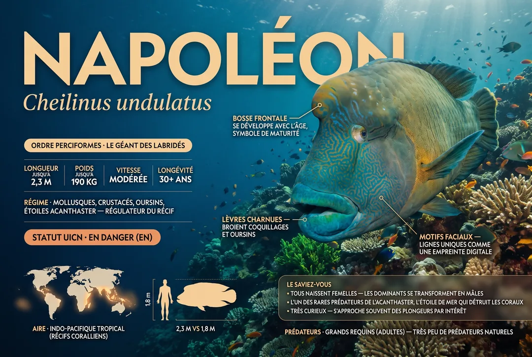 Napoléon (Cheilinus undulatus)