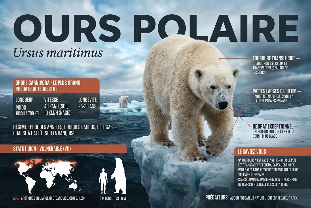 Ours polaire (Ursus maritimus)