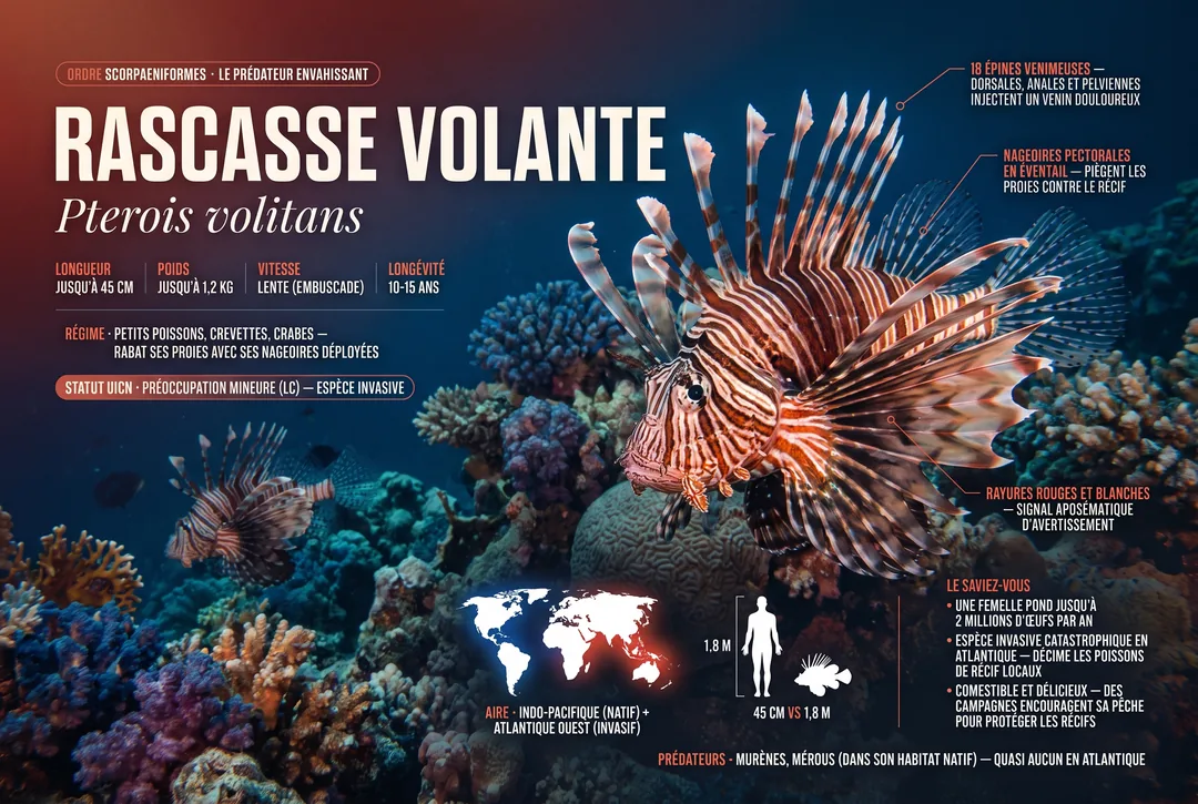 Poisson-lion (Pterois volitans)