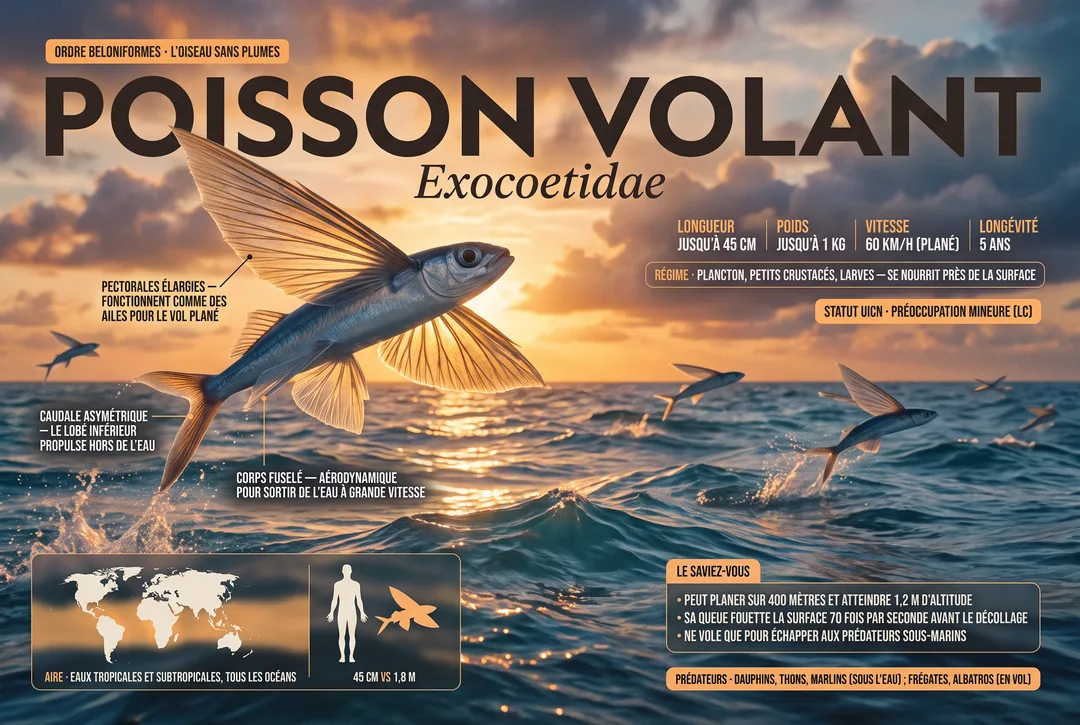 Poisson volant (Exocoetidae)