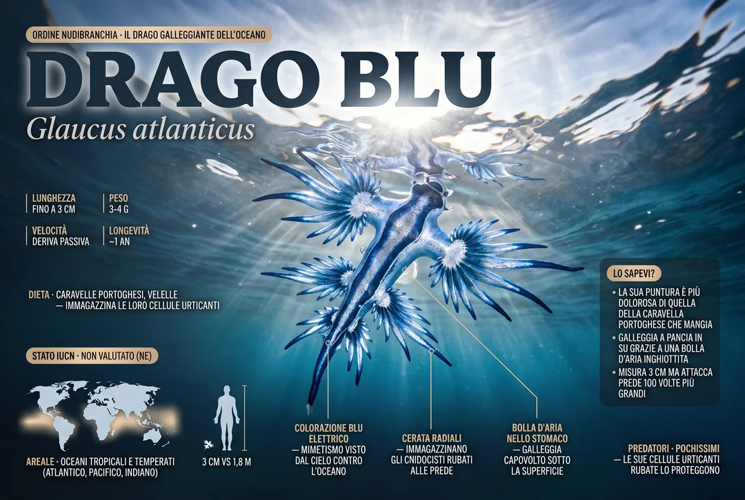 Drago blu (Glaucus atlanticus)