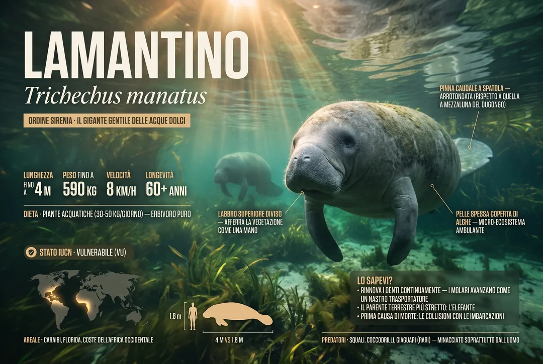 Lamantino (Trichechus manatus)