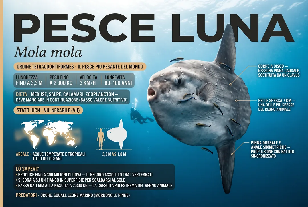Pesce luna (Mola mola)