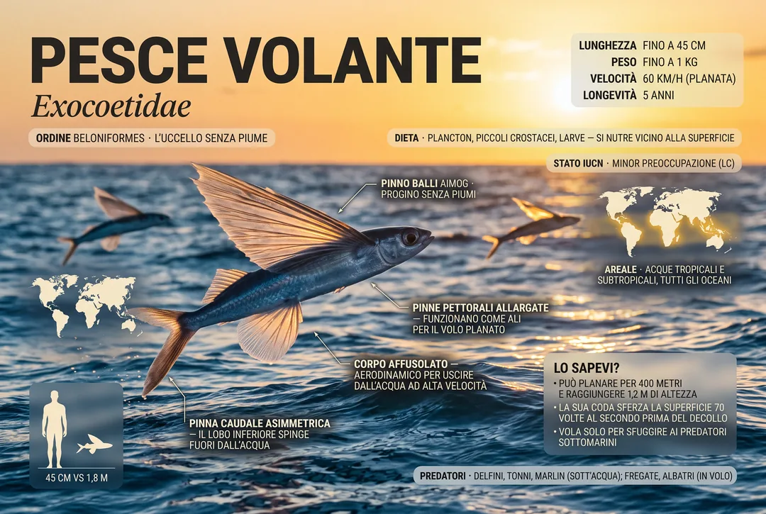 Pesce volante (Exocoetidae)