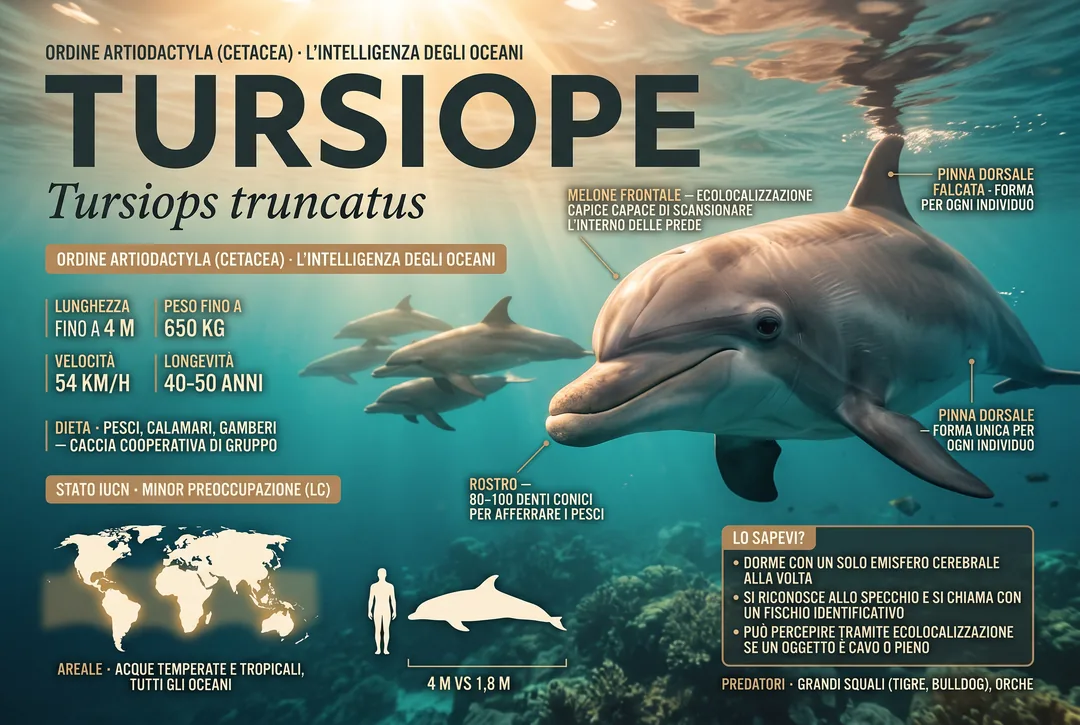 Tursiope (Tursiops truncatus)