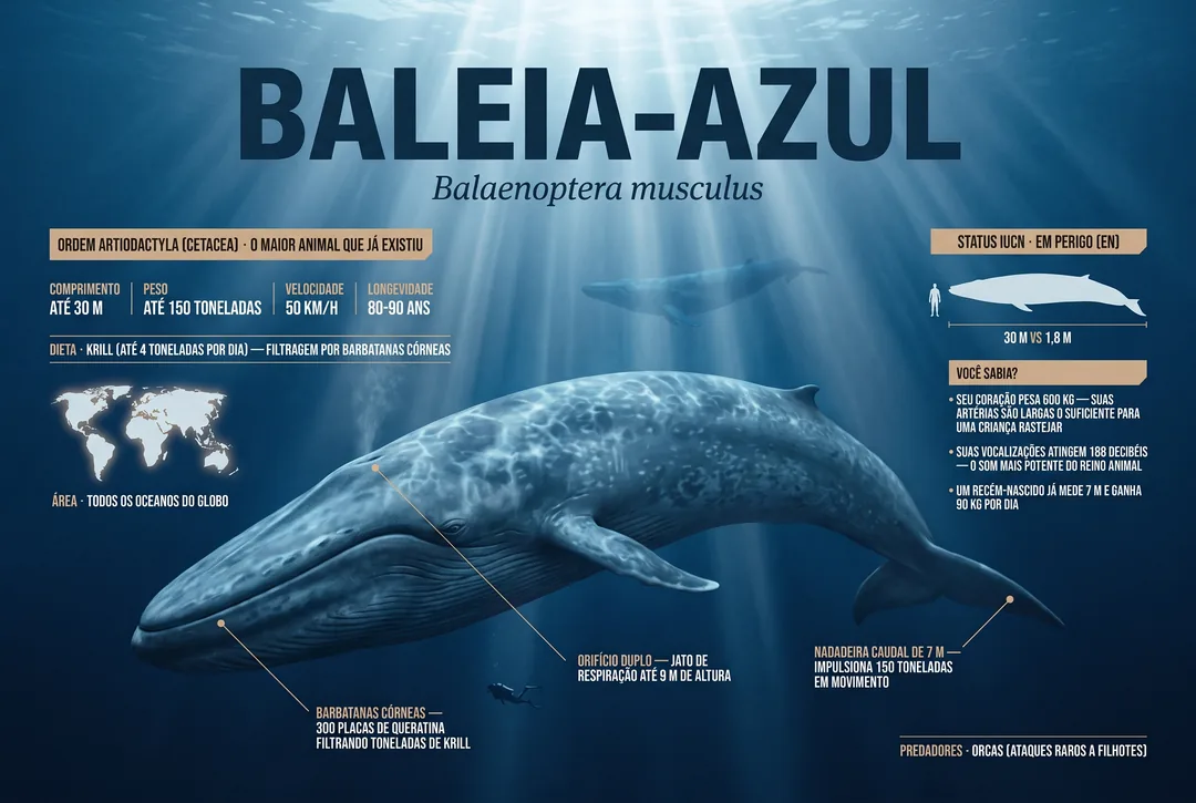 Baleia-azul (Balaenoptera musculus)