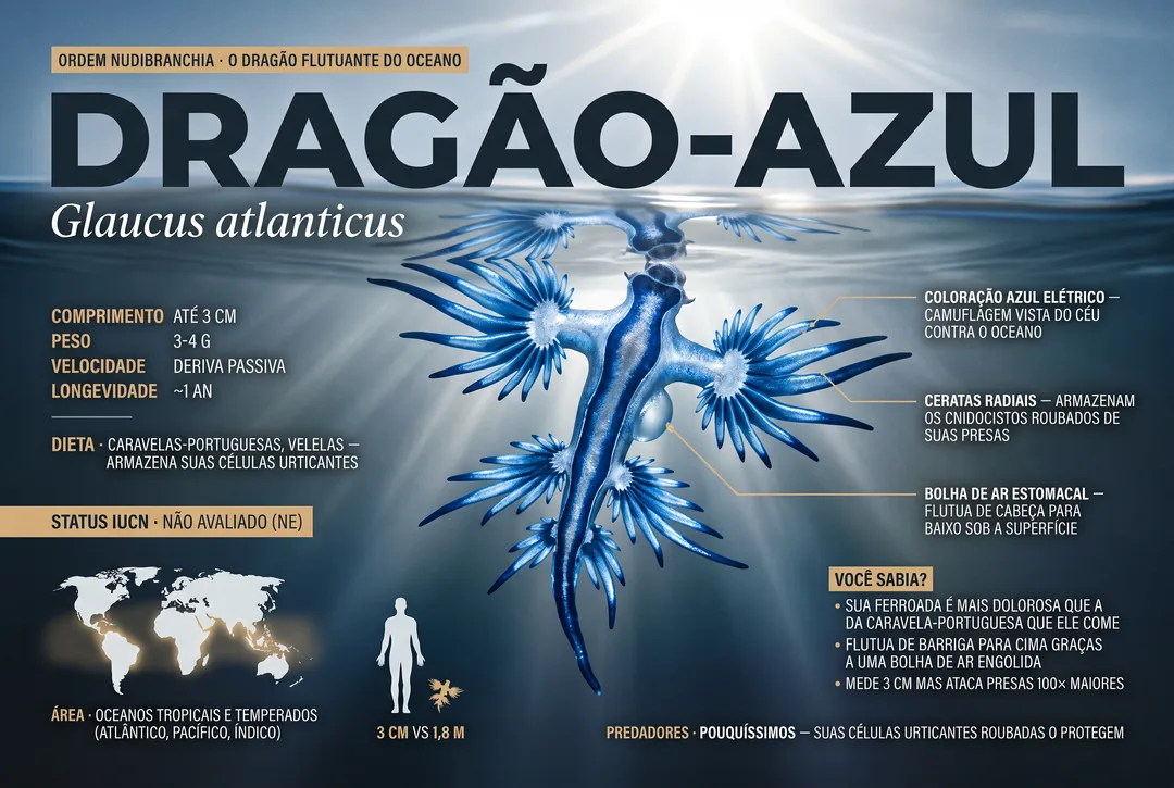 Dragão-azul (Glaucus atlanticus)