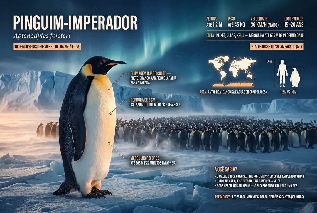 Pinguim-imperador (Aptenodytes forsteri)