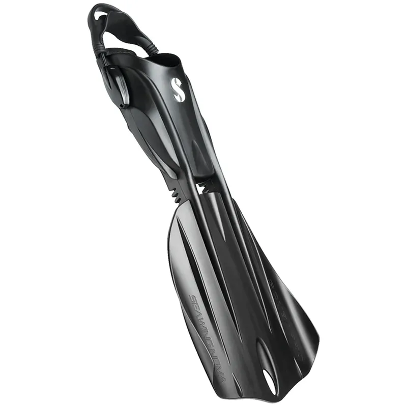 Palme de plongée noire Scubapro, équipement sportif subaquatique moderne