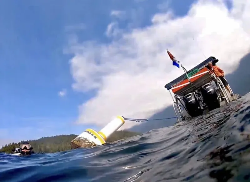 Personnes à bord d'un bateau de plongée sur une mer agitée