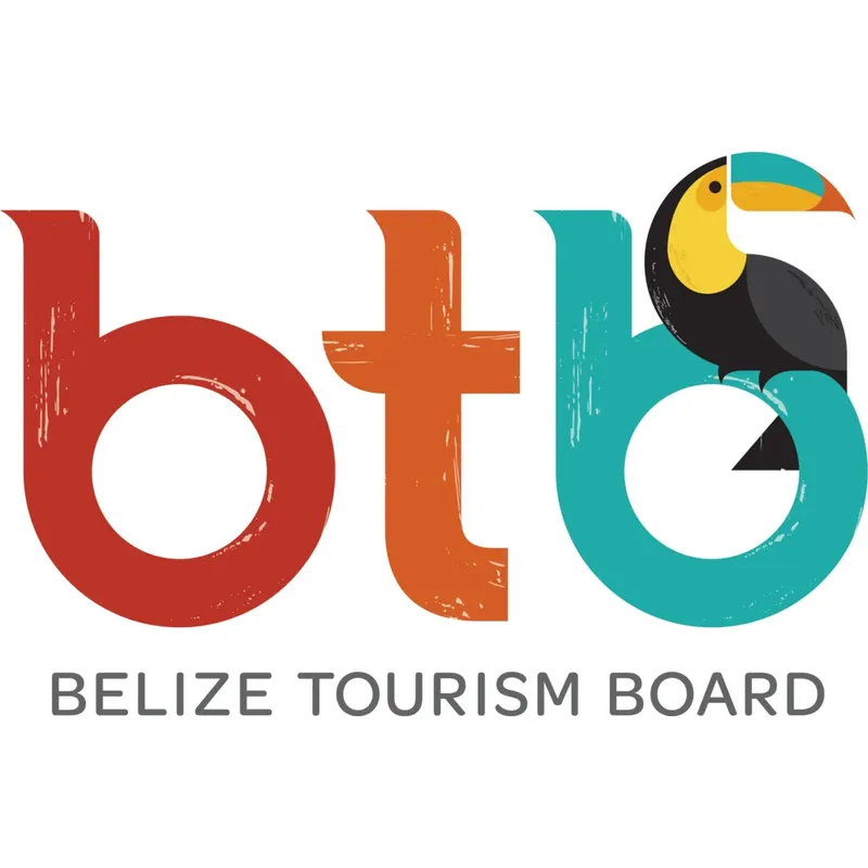 Logo coloré avec les initiales BTB et un toucan stylisé
