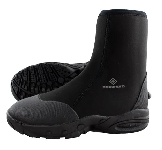 Chaussettes de plongée noires en néoprène avec semelle antidérapante