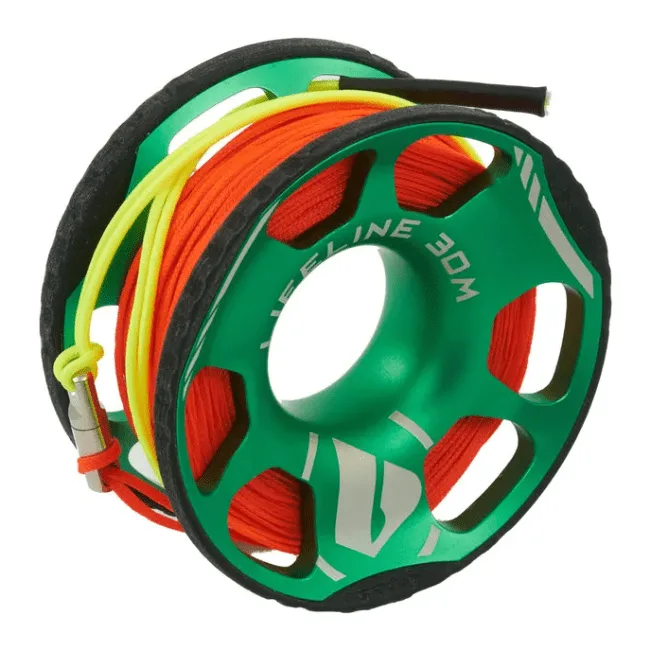 Bobine de ligne de signalisation de plongée avec différents coloris
