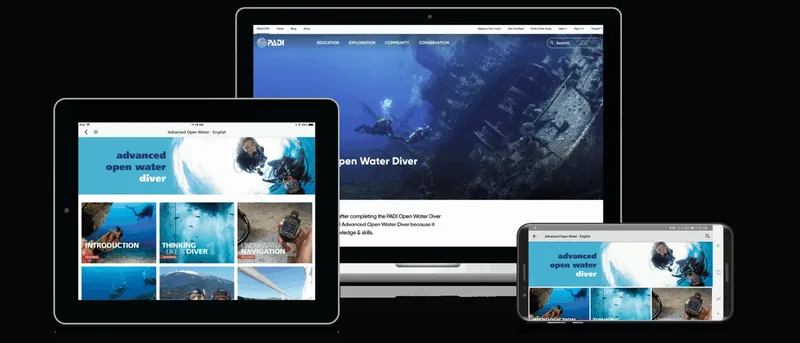 Plongeurs explorent un épave sous-marine, formation avancée PADI, visibilité claire