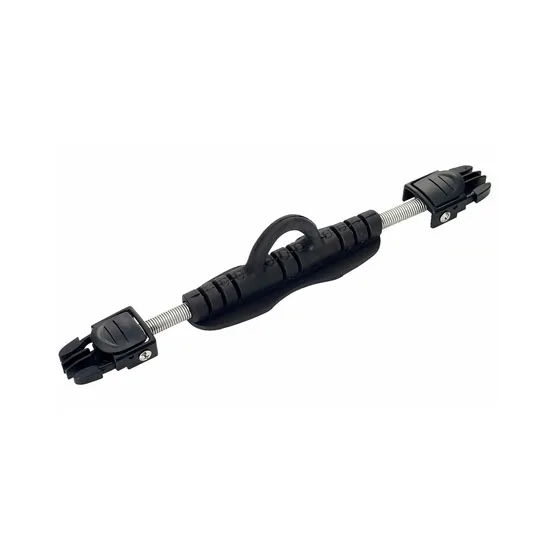 Accessoire de plongée noir avec attaches et poignée centrale