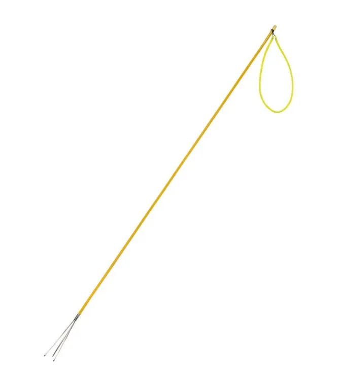 Pince de récupération jaune pour plongee, outil long et fin