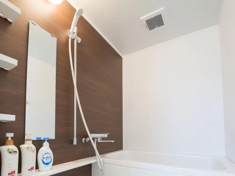 Une douche à l'italienne dans une salle de bain moderne.