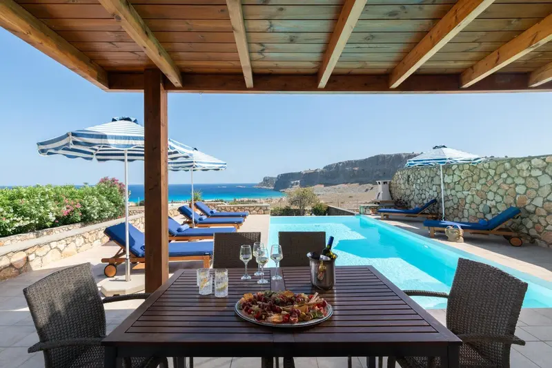 Villa Aegean Blue View with Private Pool and Seaview