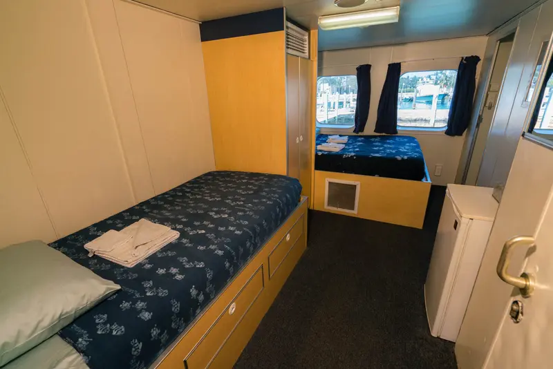 Cabina tripla Queen con possibile vista oceano