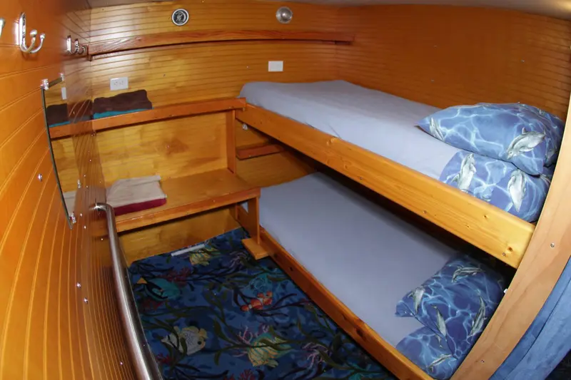 Cabine con letti a castello