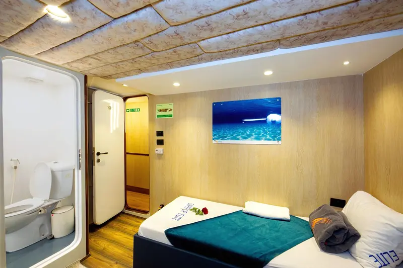 Cabine twin, pont principal