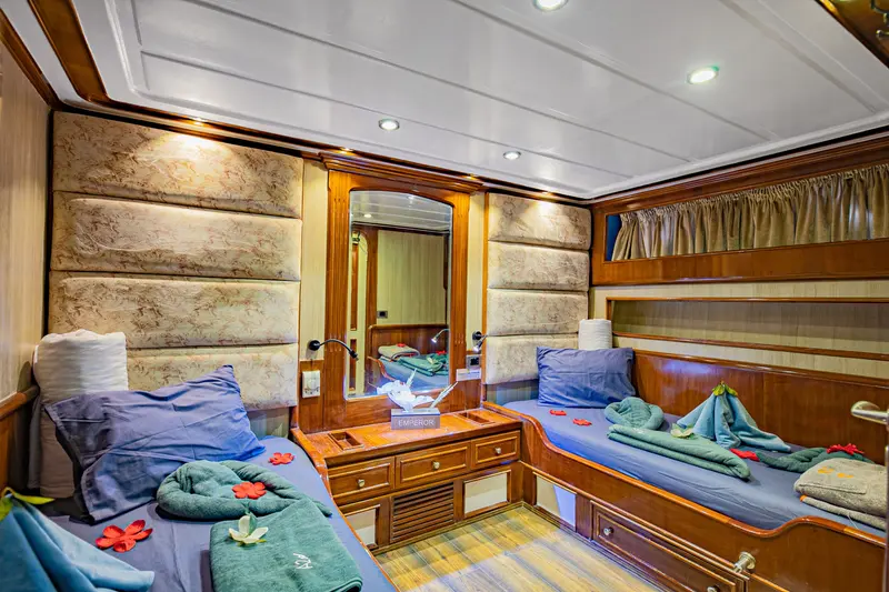Cabine twin, ponte inferiore