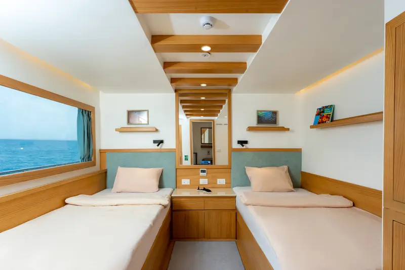 Twin Cabins - Upper Deck