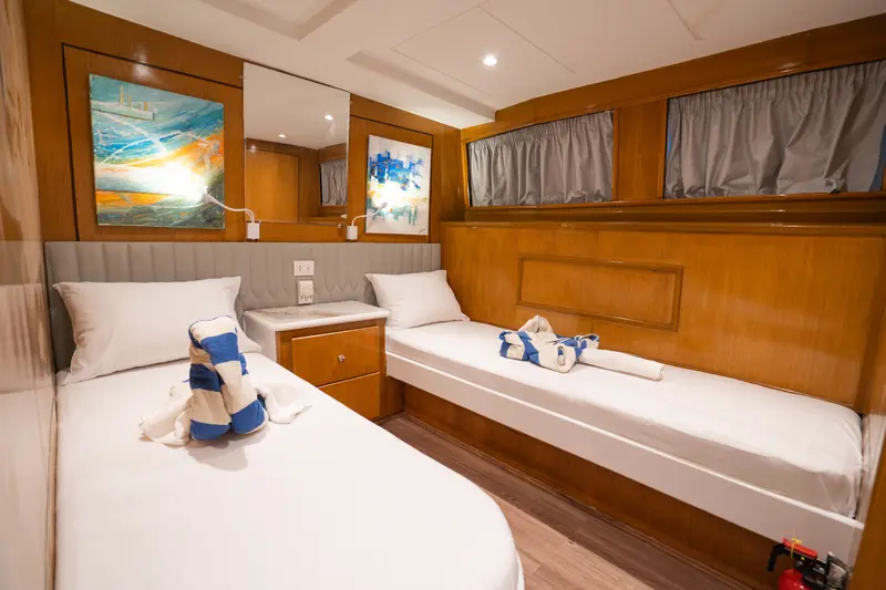 Lower Deck Twin Cabin
