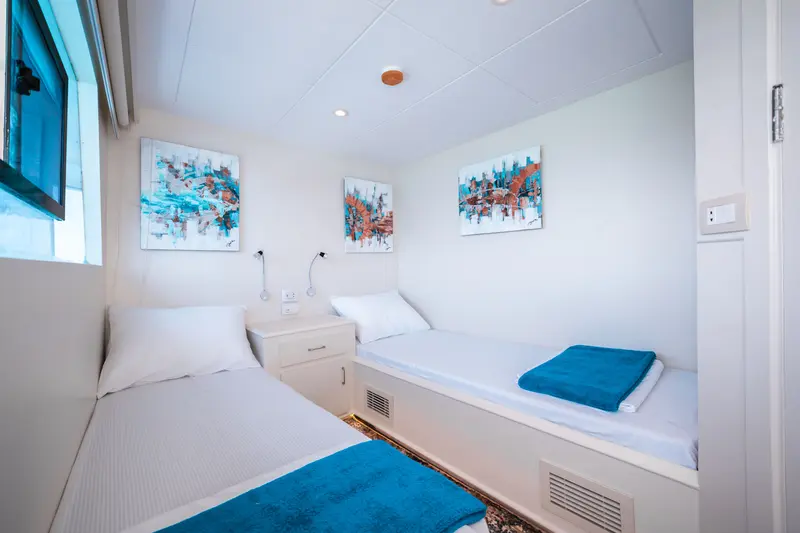 Upper Deck Twin Cabin