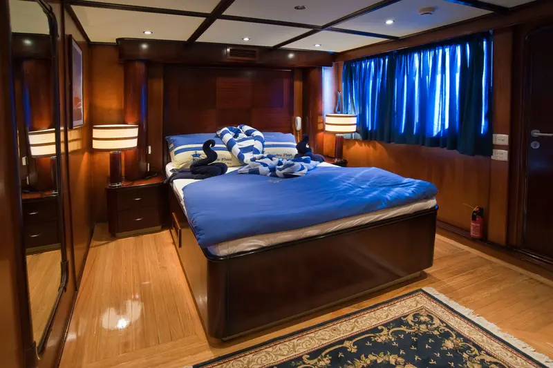 Master-Suite, Oberdeck