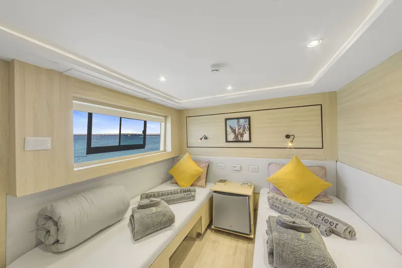 Standard Twin Upper Deck Cabins