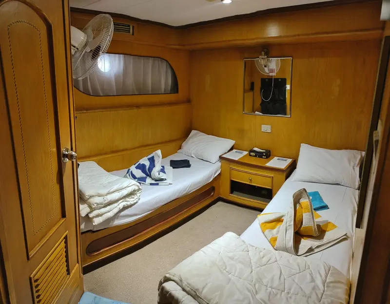Twin Lower Deck Cabin