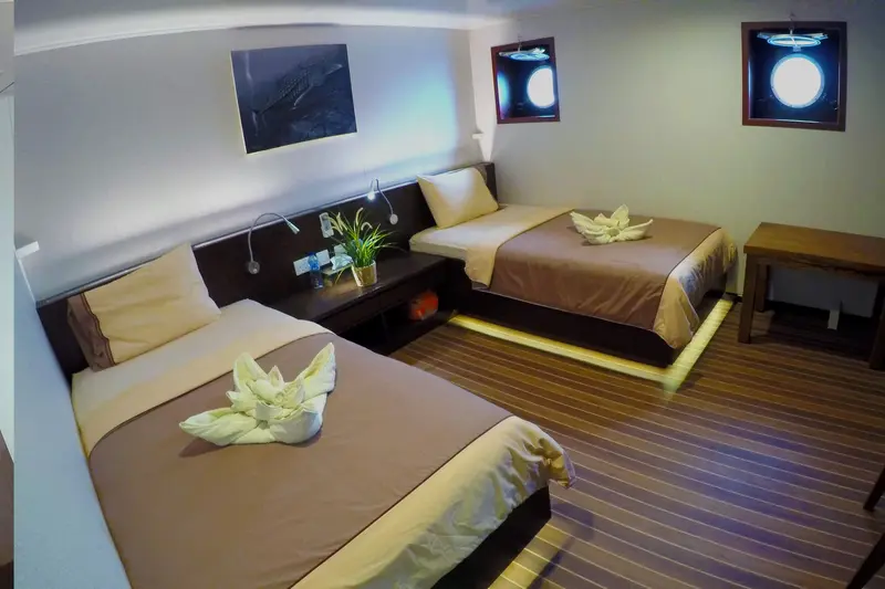 Lower Deck Cabins