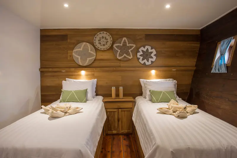 Cabine twin, ponte inferiore