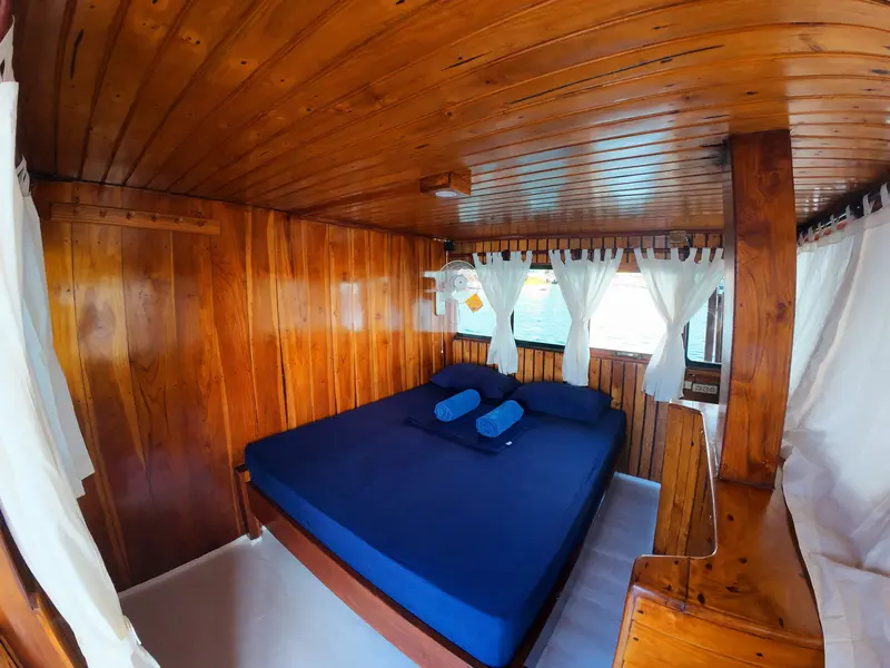 Cabina matrimoniale privata, ponte principale