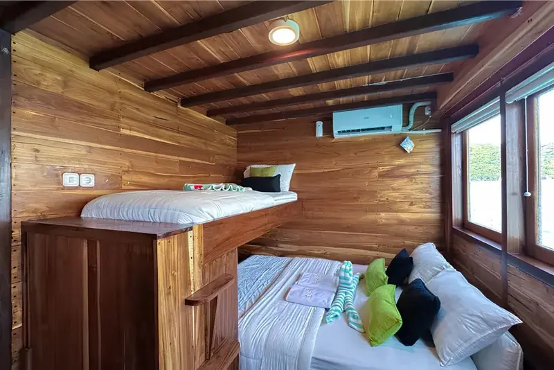 Deluxe Balcony Shared Cabin