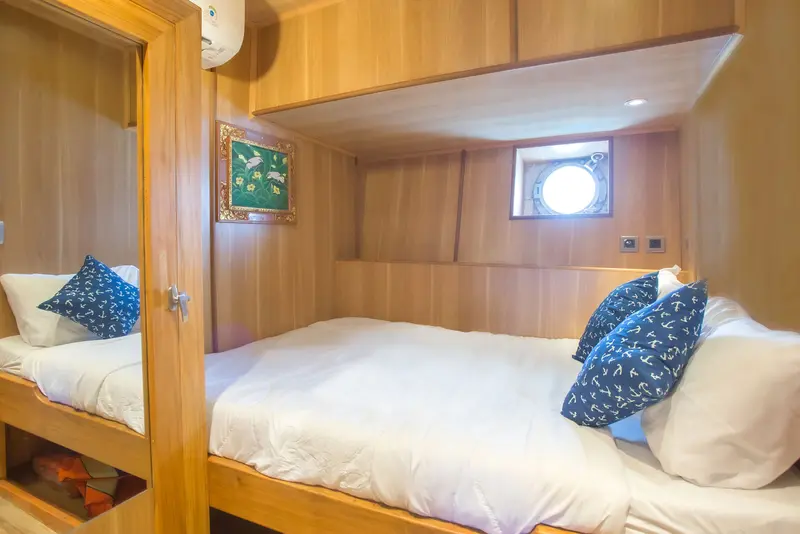 Cabina twin, ponte superiore