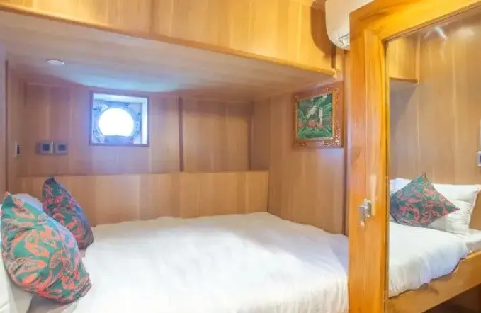 Cabina matrimoniale, ponte inferiore