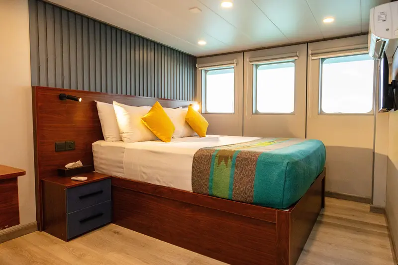de luxo, convés superior